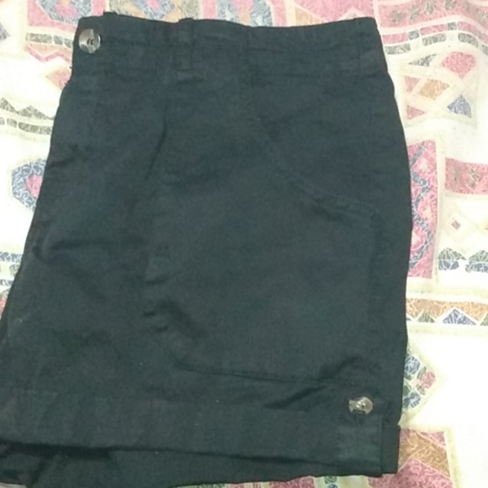 Black Jeans Shorties Size 10